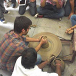 School of Architecture & Design Conducted Pottery Workshop  for Architecture Students at MUJ